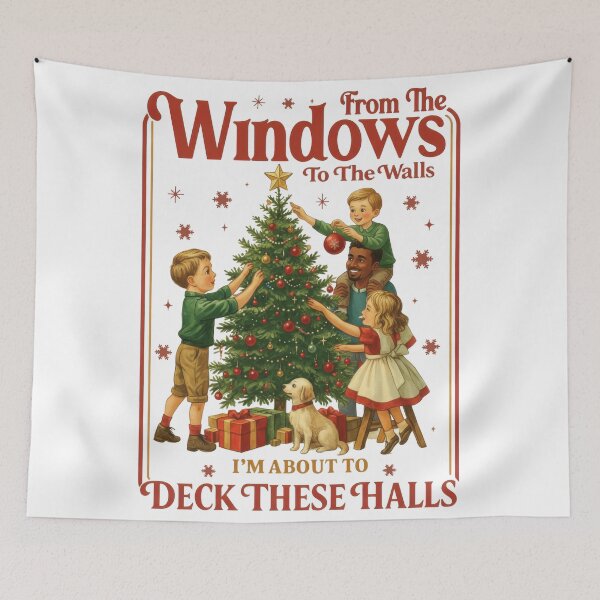 Item preview, Deck These Halls Rap Parody Funny designed and sold by zoughlal.