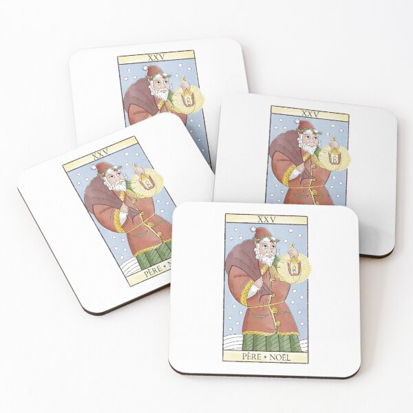 Item preview, Father Christmas (Tarot Card 25) designed and sold by DoubleThreat.