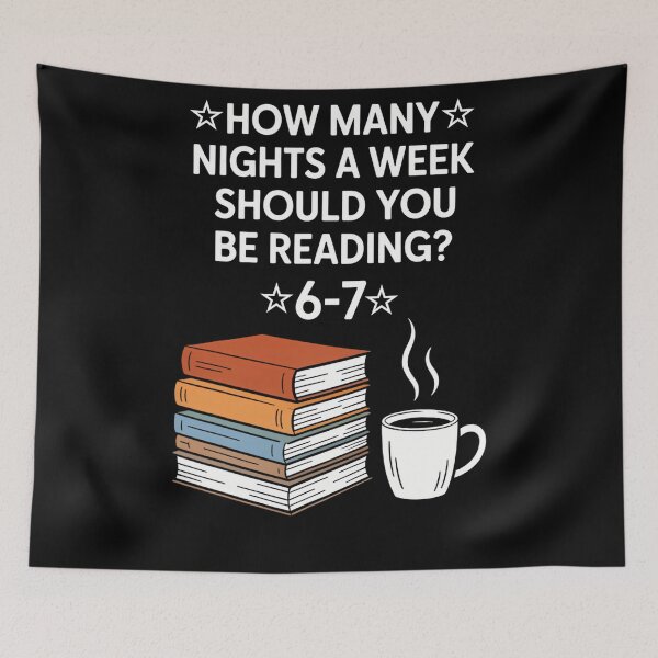 Item preview, Reading Teacher Many Humor Funny How Nights Quote Six Book Week Seven A designed and sold by PEDDAKAPRADEEP.