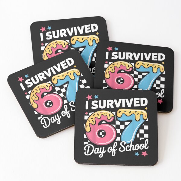 Item preview, Meme 67 School Teacher Days I 67 Classic Funny of Student Survived designed and sold by SteveSaccoro.