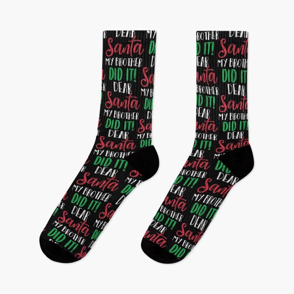 Item preview, Brother Funny My Christmas Retro Vintage It Santa Dear Did Holiday designed and sold by MediarMedic.