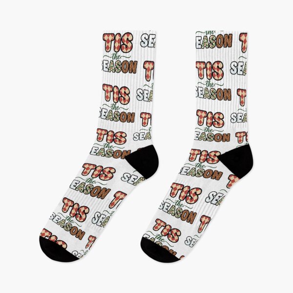 Item preview, Gingerbread And Plaid Pattern Typography designed and sold by zoughlal.