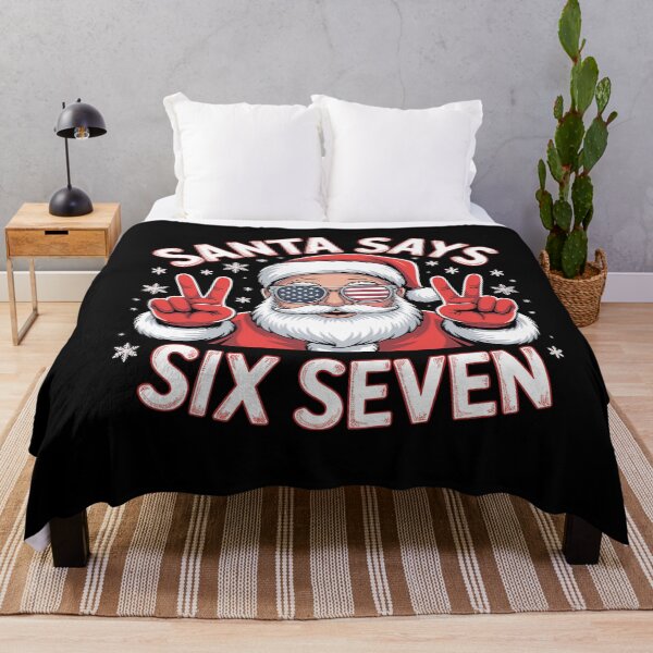 Item preview, Happy Claus Holiday Seven Retro Bruh Santa Says Six Santa designed and sold by ChadnoSmith.