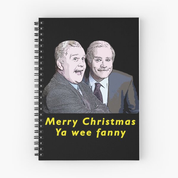 Item preview, Still Game Inspired Jack and Victor ''Merry Christmas Ya Wee Fanny'' designed and sold by Franzosefischo.