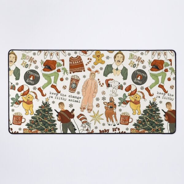 Item preview, Christmas Pop Culture Collage - Funny Holiday Icons & Quotes designed and sold by Vicky021.