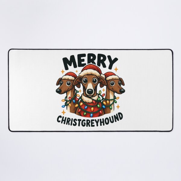 Item preview, Christmas Greyhound designed and sold by maximinano100k.