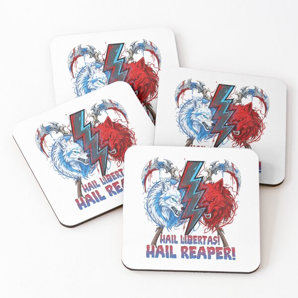 Item preview, Red Rising Howler Hail Reaper designed and sold by yash-lucian.