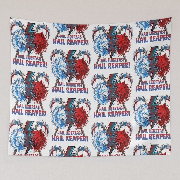 Item preview, Red Rising Howler Hail Reaper designed and sold by yash-lucian.