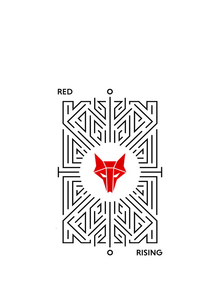 Thumbnail 4 of 4, iPhone Case, Red Rising designed and sold by yash-lucian.