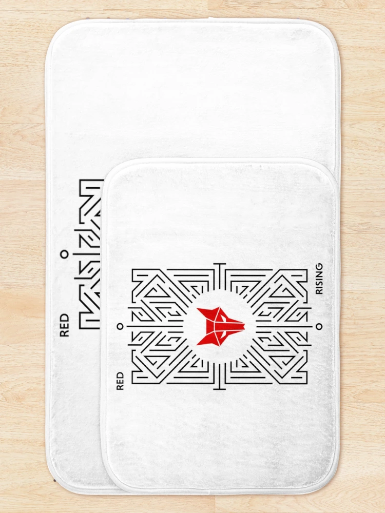 Thumbnail 5 of 6, Bath Mat, Red Rising designed and sold by yash-lucian.