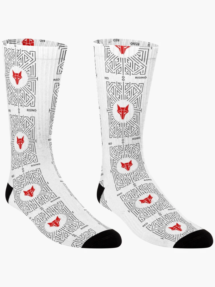 Thumbnail 3 of 5, Socks, Red Rising designed and sold by yash-lucian.