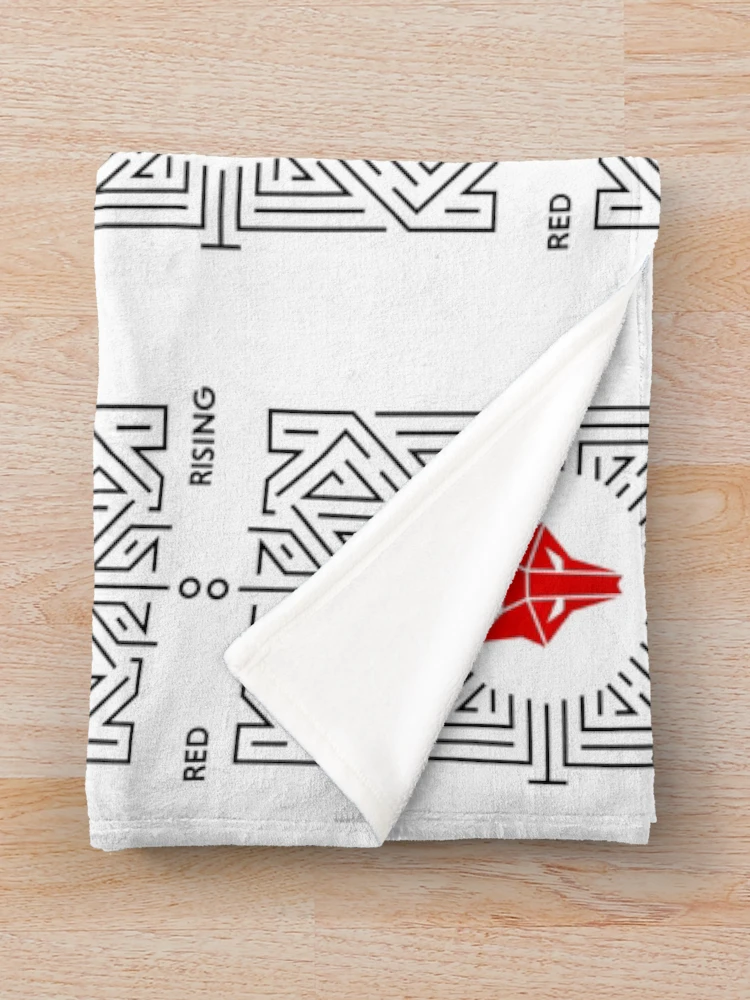 Thumbnail 3 of 6, Throw Blanket, Red Rising designed and sold by yash-lucian.