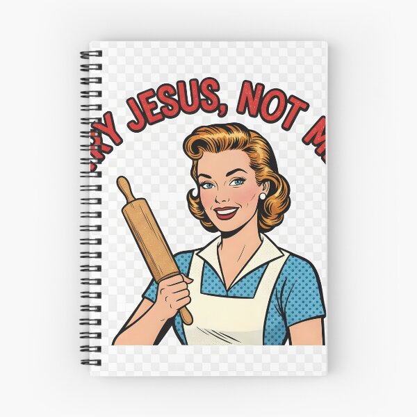 Item preview, Try Jesus, Not Me – Funny Retro 1950s Christian Humor Shirt designed and sold by Kayluv1.