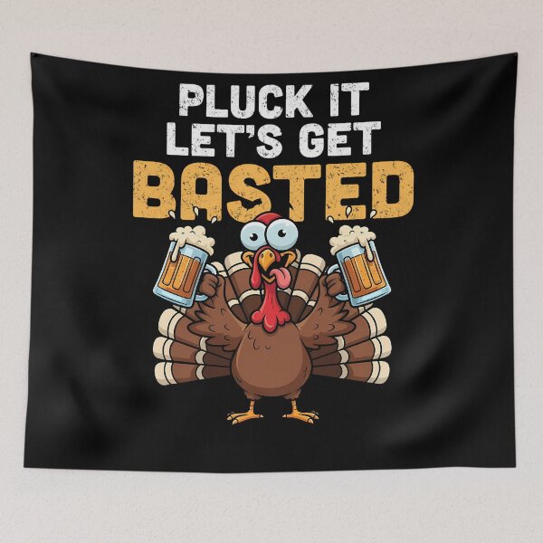Item preview, Get Holiday Happy Thanksgiving Basted Quote It Vintage Pluck Lets designed and sold by HollyShabero.