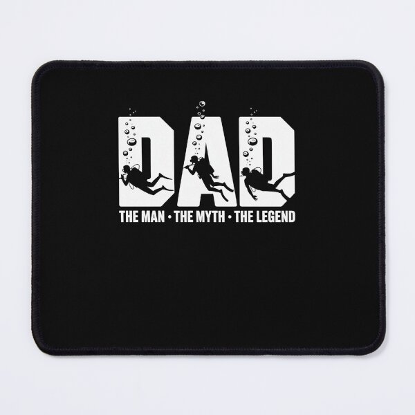 Item preview, Scuba Diving Dad The Man The Myth The Legend Father'S Day designed and sold by HeinzanoWeno.