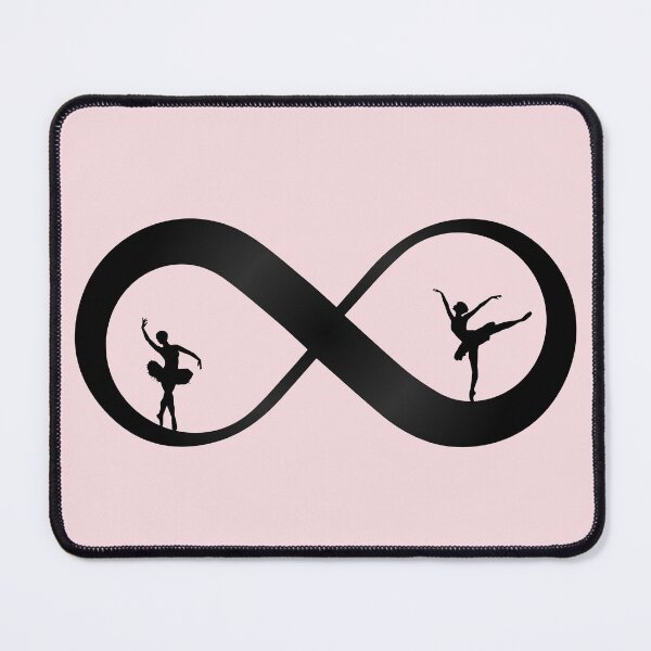Item preview, Infinity Ballet – Minimalist Dancer Silhouette Design designed and sold by Ivy-Triggs.