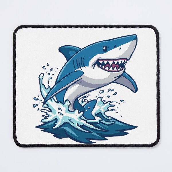 Item preview, Extreme shark jumping out of the water designed and sold by TMAShop.