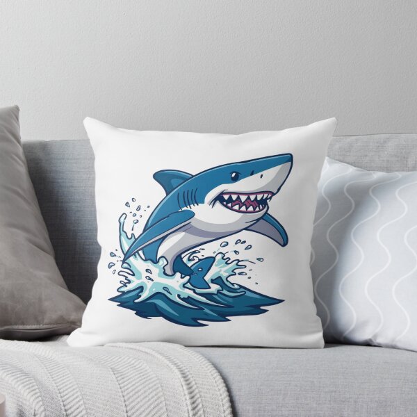 Item preview, Extreme shark jumping out of the water designed and sold by TMAShop.