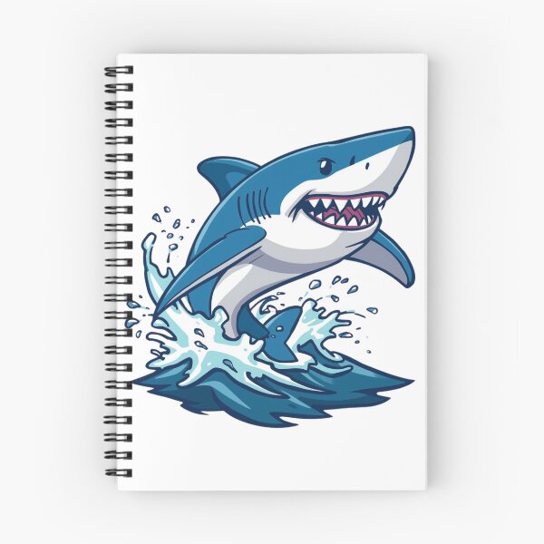 Item preview, Extreme shark jumping out of the water designed and sold by TMAShop.