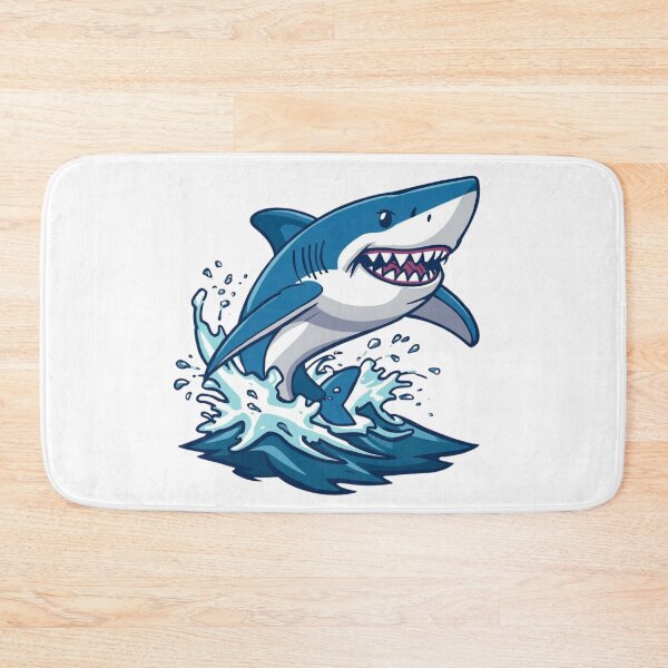 Item preview, Extreme shark jumping out of the water designed and sold by TMAShop.