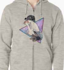 STOLEN - Sad Japanese Aesthetic Zipped Hoodie