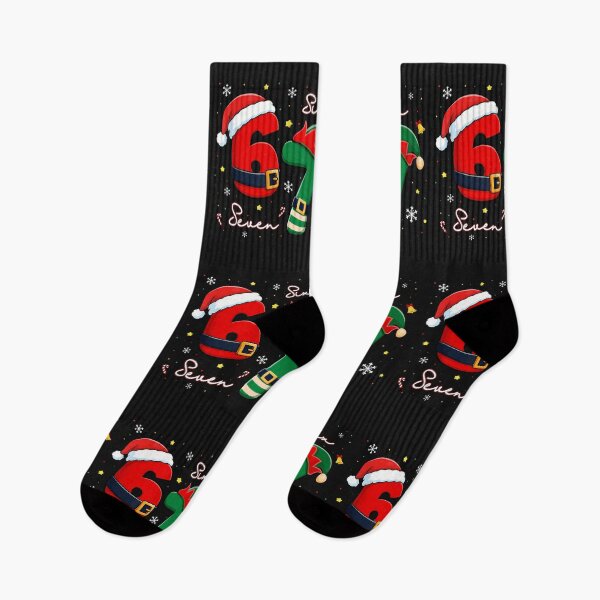 Item preview, Six Seven 6 7 Meme Gen Alpha Slang Christmas Santa Elf Men designed and sold by cawtoon.
