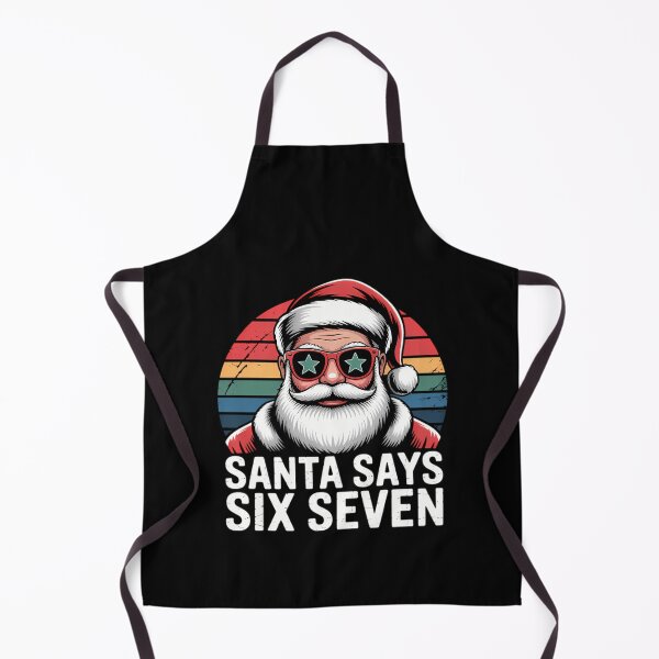 Item preview, Santa Happy Bruh Holiday Retro Santa Claus Says Six Seven designed and sold by ChadnoSmith.