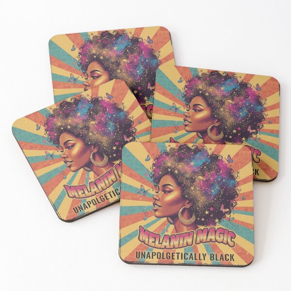 Item preview, Black Girl Magic Art Print - Melanin Queen Empowerment T-Shirt designed and sold by QUOTES FOR DAYS.