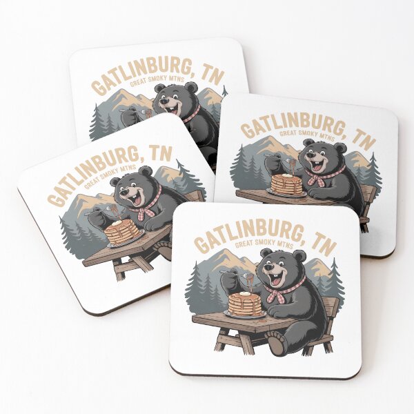 Item preview, Funny Gatlinburg Tennessee Pancake Eating Bear designed and sold by gotops12.