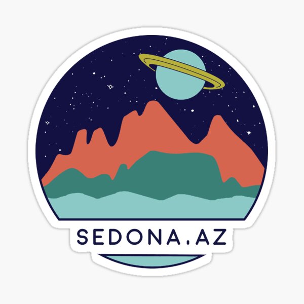 Sedona Arizona Nature Space Sticker