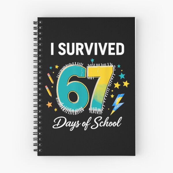 Item preview, Survived of School 67 67 Funny Days I Teacher Classic Student Meme designed and sold by SteveSaccoro.