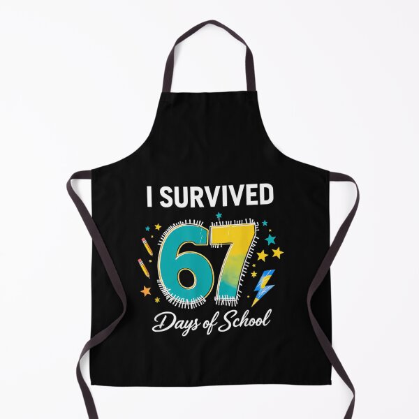 Item preview, Survived of School 67 67 Funny Days I Teacher Classic Student Meme designed and sold by SteveSaccoro.