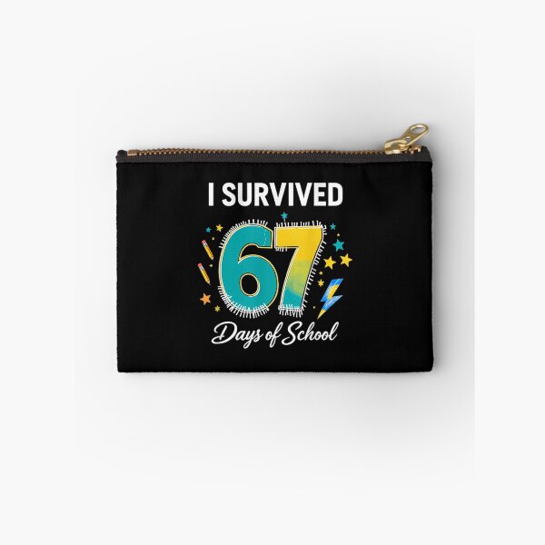 Item preview, Survived of School 67 67 Funny Days I Teacher Classic Student Meme designed and sold by SteveSaccoro.