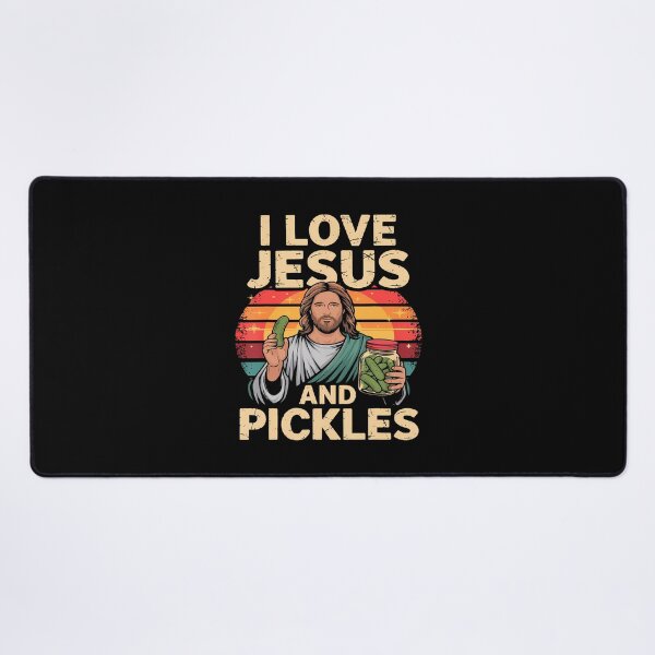 Item preview, I Love Jesus And Pickles designed and sold by EricaMaude1.