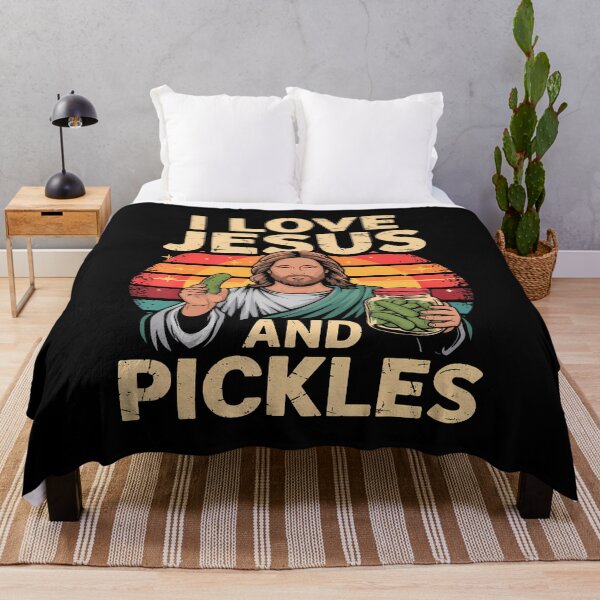Item preview, I Love Jesus And Pickles designed and sold by EricaMaude1.