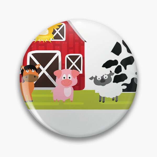 Item preview, My 2Nd Birthday Farm Animals Bday Party Celebration Kids designed and sold by TysonLangosh.