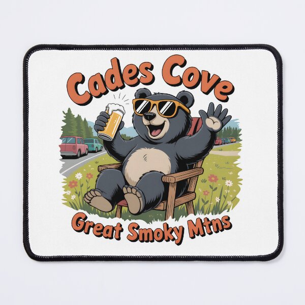 Item preview, Funny Cades Cove Waving Black Bear Great Smoky Mountains designed and sold by gotops12.