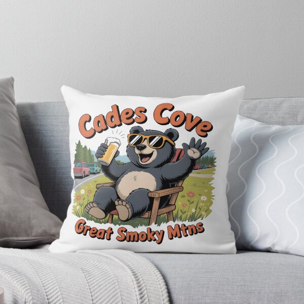 Item preview, Funny Cades Cove Waving Black Bear Great Smoky Mountains designed and sold by gotops12.