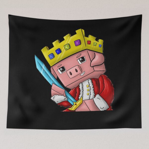 Item preview, The Legend of Technoblade - King Game Cartoon  designed and sold by MyrtieDicki.