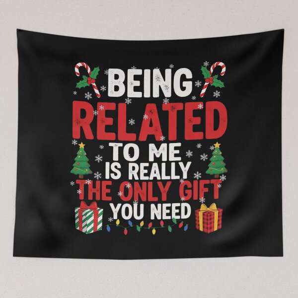 Item preview, you the really funny only is gift need me classic being christmas related to designed and sold by Rocklaretbean.