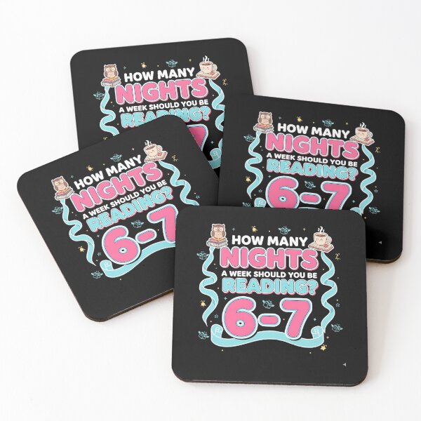 Item preview, Week Quote Reading Funny Seven Six Teacher Book How Many Humor A Nights designed and sold by PEDDAKAPRADEEP.