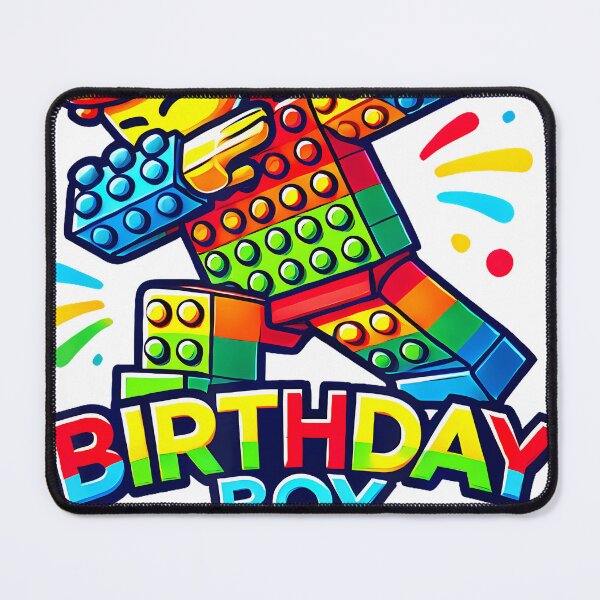 Item preview, Birthday Boy Dabbing Master Builder Blocks Bricks B Day designed and sold by TysonLangosh.