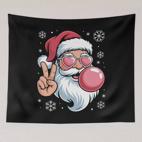 Item preview, Santa Blowing Pink Xmas Bubble Sunglasses Christmas designed and sold by SiegridOffical.