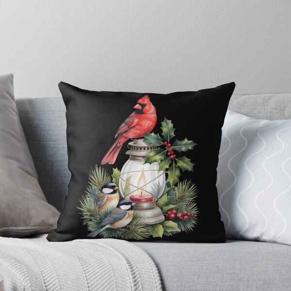 Item preview, Winter Birds Cardinal Chickadee Nuthatch Titmouse1 designed and sold by papertaless.