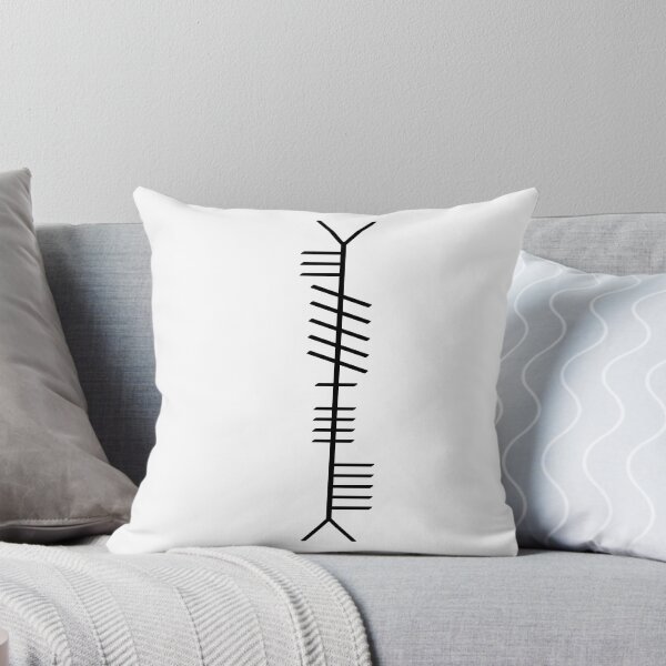 Item preview, Irish Ogham - "Neart" (Strength) - Black designed and sold by EchoTheBard.