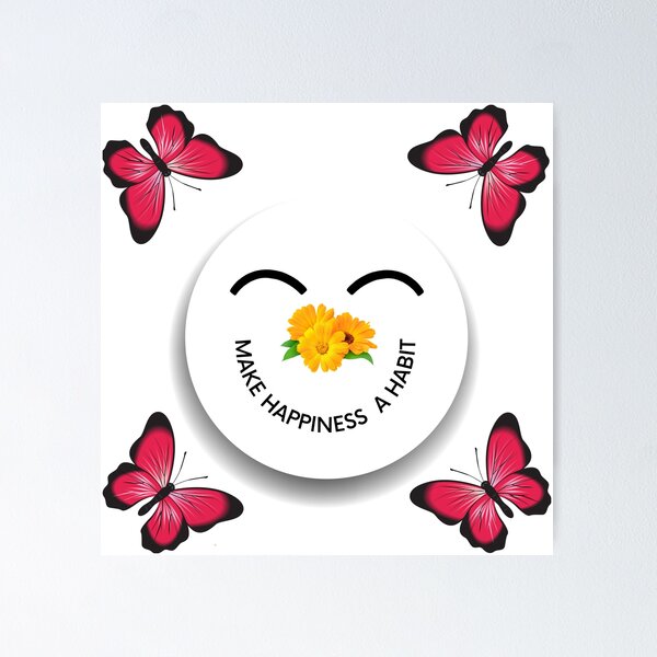 Item preview, Bloom & Flutter Delight, Spring Dance of Butterflies, Fluttering Harmony designed and sold by GDbanners.