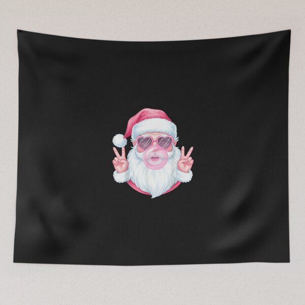 Item preview, Vintage Retro Santa Christmas Bubble Gum Pink Sunglasses Kid  designed and sold by grumpzara.
