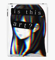 Is this Art Sad japanese aesthetic iPad Case/Skin