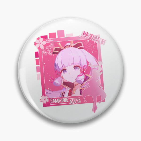 Item preview, Genshin Impact - Kamisato Ayaka Photocard designed and sold by CatByteDigital.
