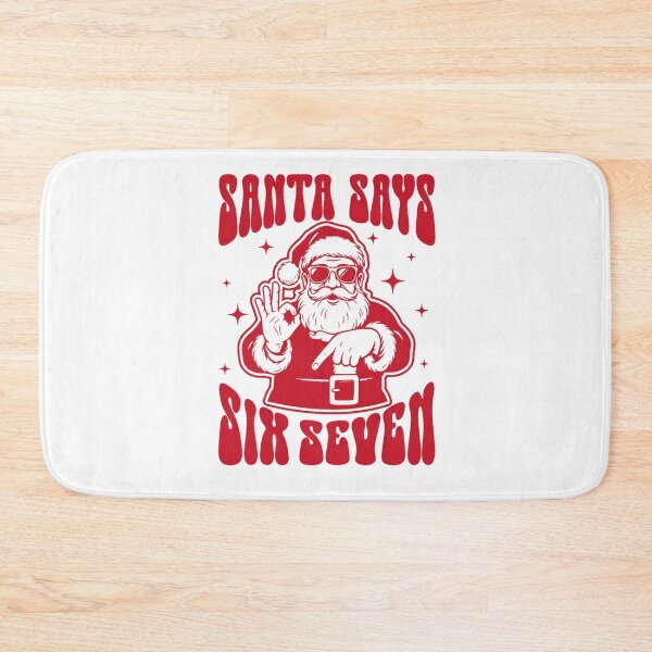 Item preview, Retro Says Holiday Claus Seven Six Santa Santa Bruh Happy designed and sold by ChadnoSmith.